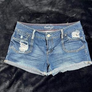jean shorts